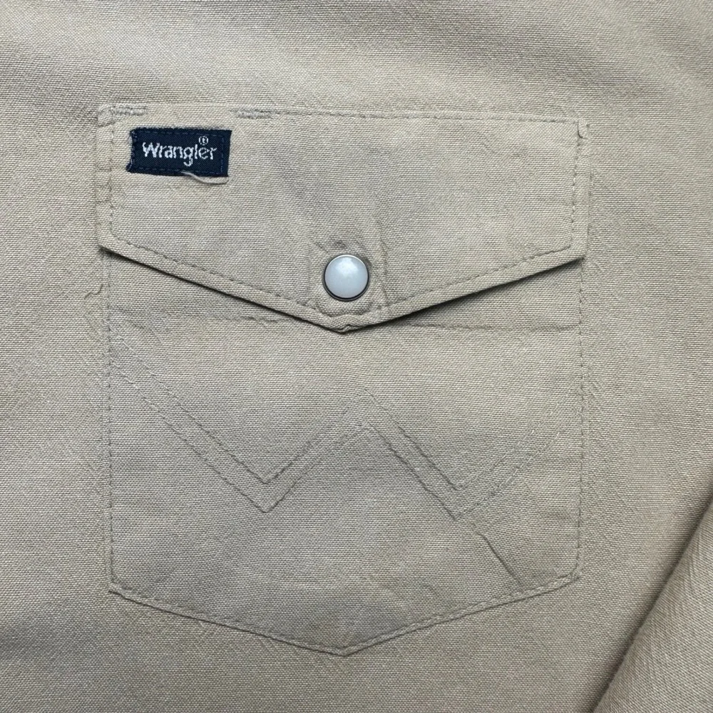 Wrangler western snap